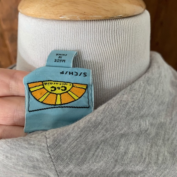 C&C California Heather Cowl Neck Long Sleeve Tunic - Picture 3 of 4